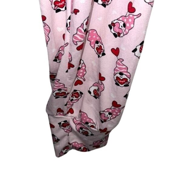Fabulous Just Like You XL Pink Pajama Pants With Heart & Dog Print - Picture 4 of 9